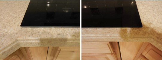 SurfaceLink countertop cooktop replacement before and after